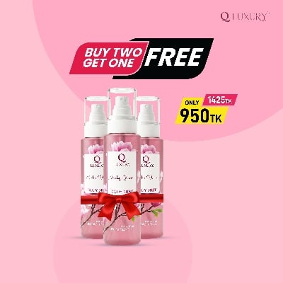 Picture of (B2G1) QLUXURY Body Mist For Women - Musky Bloom 150ml