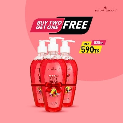 Picture of (B2G1) Nature Beauty Fruity Glow Body Wash 325ml
