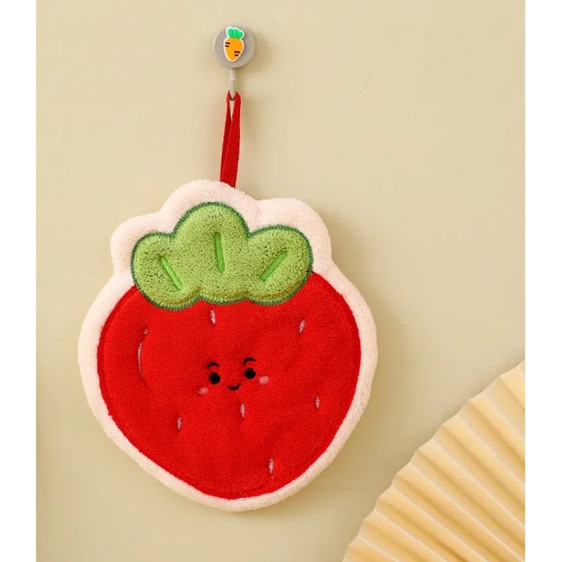 Picture of Cute Fruit Cartoon Hand Towels / Hanging Kitchen Dishcloths