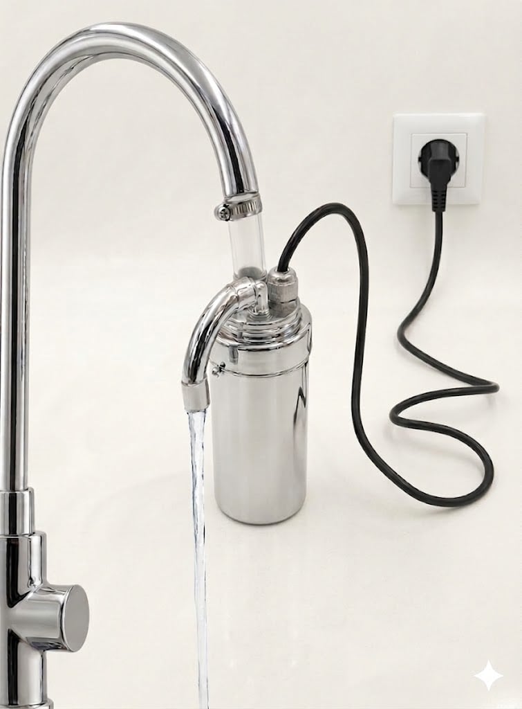 Picture of portable Mini geyser / instant water heater 2000 watt