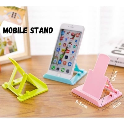Picture of Universal Folding Cell Phone Support Plastic Holder - MultiColourMulticolor