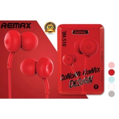 Picture of REMAX_RM 510 In-Ear High Quality Earphone- ( Black,Red )Multicolor