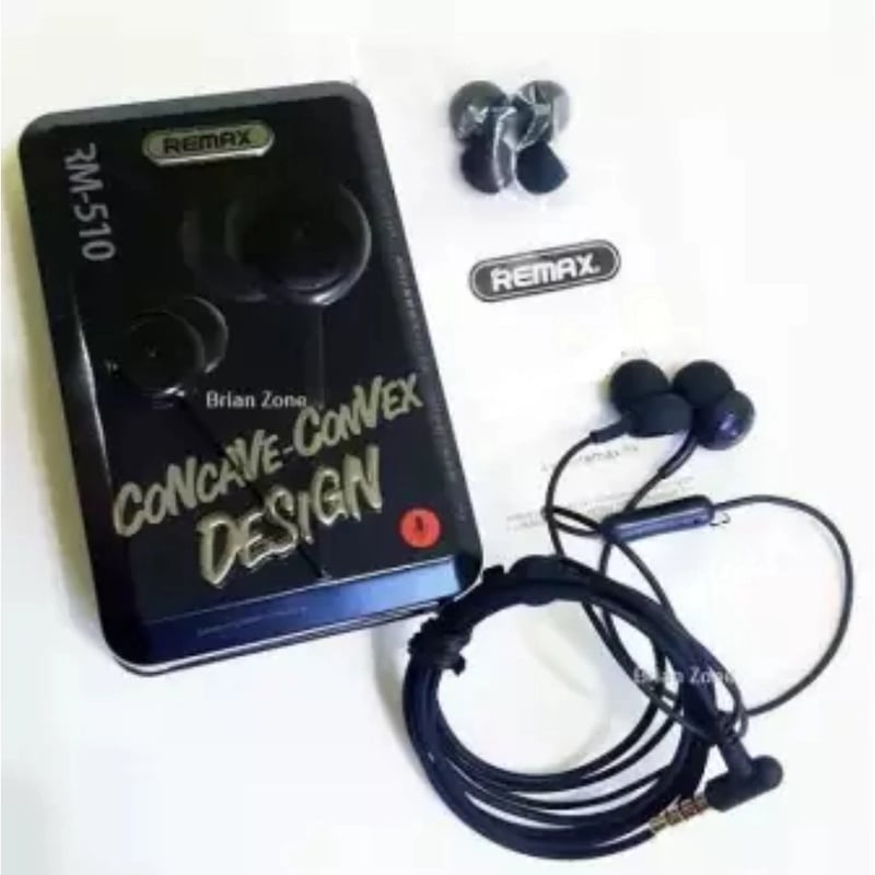 Picture of REMAX_RM 510 In-Ear High Quality Earphone- ( Black,Red )Multicolor