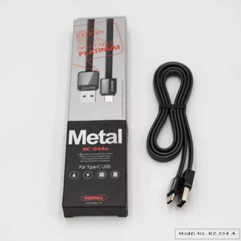 Picture of Remax RC-044a Metal Platinum Data Cable Type-CMulticolor