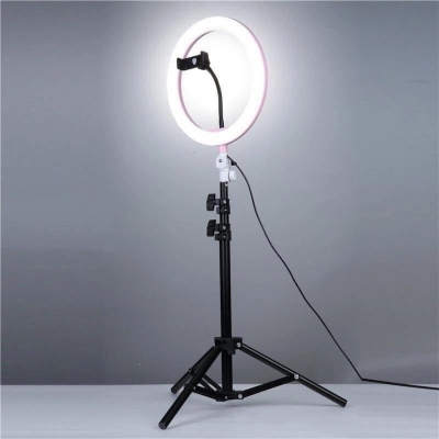 Picture of Ring Light Photo Studio Camera Makeup Ring Light Phone Video Live Light Lamp with Tripod for Smartphone Canon NikonMulticolor