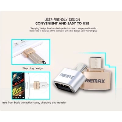 Picture of Remax Micro USB to OTGMulticolor