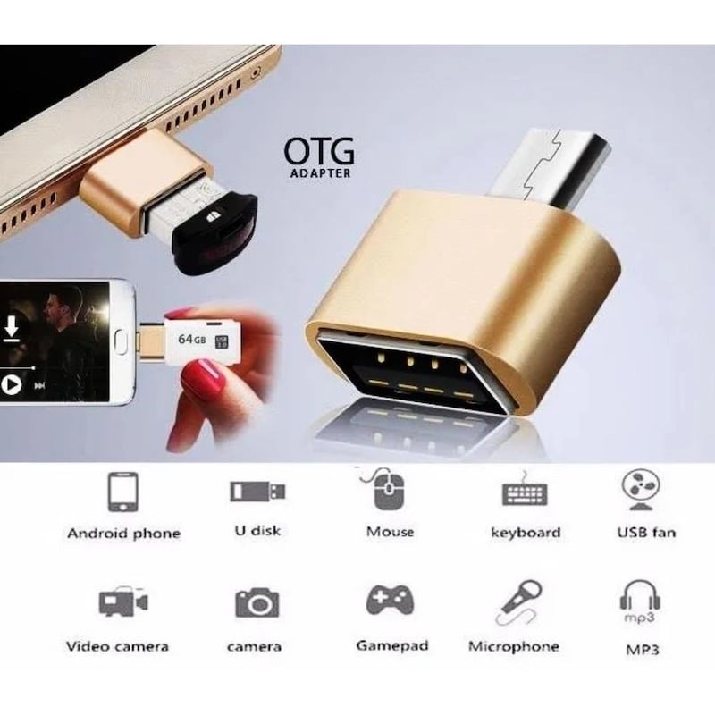 Picture of Remax Micro USB to OTGMulticolor