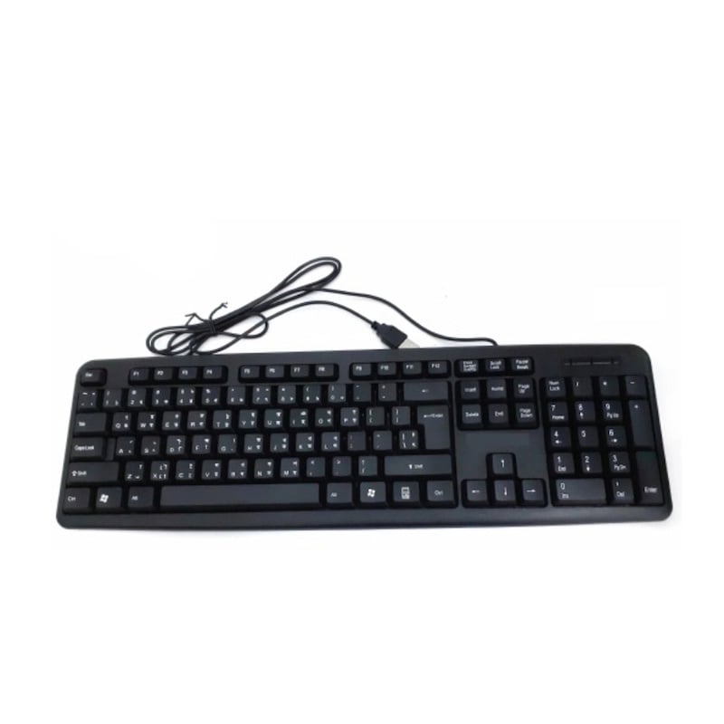Picture of Keyboard + Mouse + Mousepad Combo (Bangla)Black