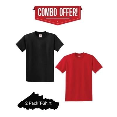 Picture of Combo Pack of 2 T-Shirt For MenMulticolor