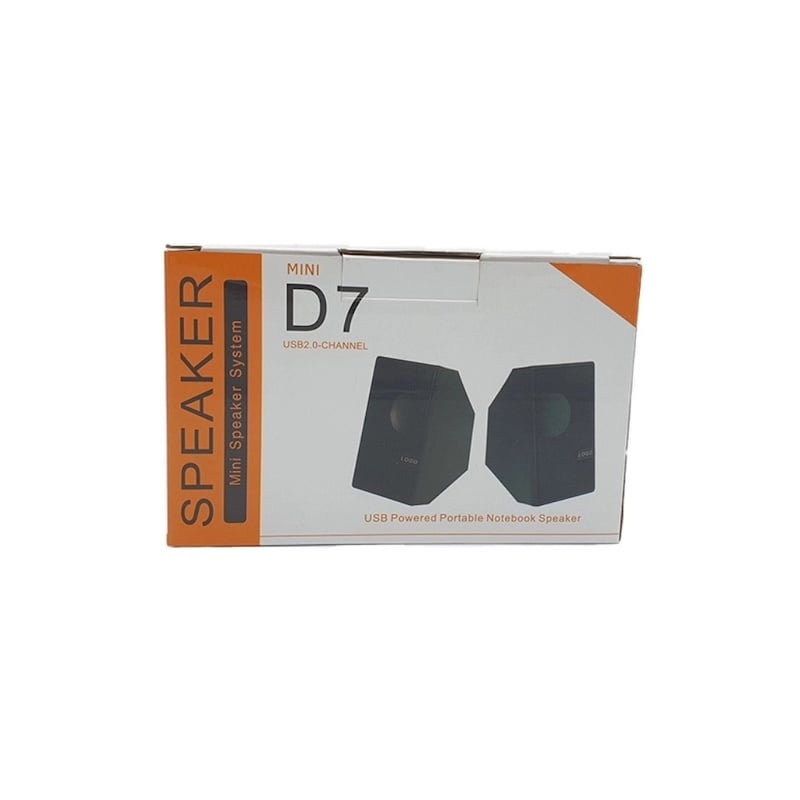 Picture of D7 Multimedia USB SpeakerBlack