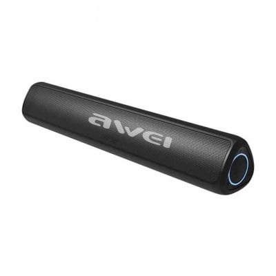 Picture of Awei Y333 Wireless Bluetooth Speaker Soundbars Waterproof TWS HiFi Heavy Bass Stereo Sound Supports Hands Free Call - BlackMulticolor