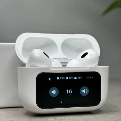Picture of A9 Pro Touch Screen Earbuds With ANC ENCMulticolor
