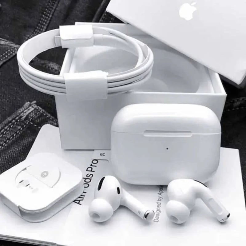 Picture of AirPods Pro 2nd generation MADE IN DUBAI Bluetooth Earbuds Ipx4 Waterproof In-Ear Earphone