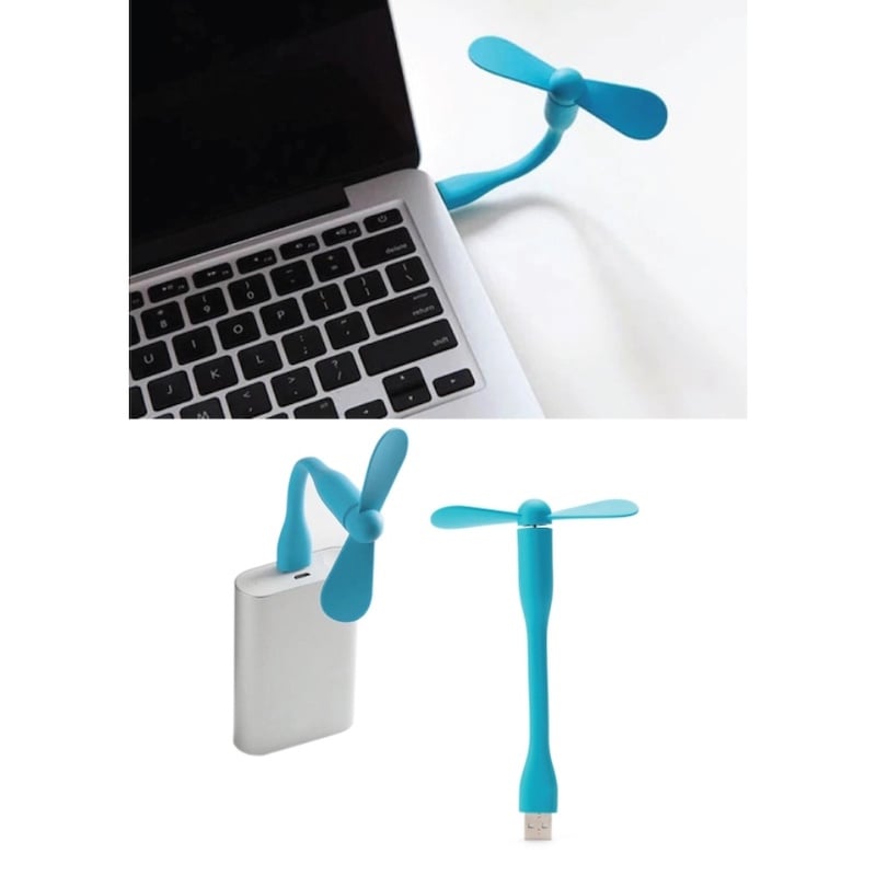 Picture of Raunity Gadget Pack Combo offers Mini Charging Power Bank + USB Fan + USB LED LightMulticolor