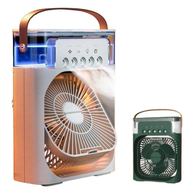 Picture of Portable Air Conditioner Cooling Fan Mini Portable Fan Air Cooling fan Air Cooler Fan For Room Humidifier Purifier Mist CoolerMulticolor