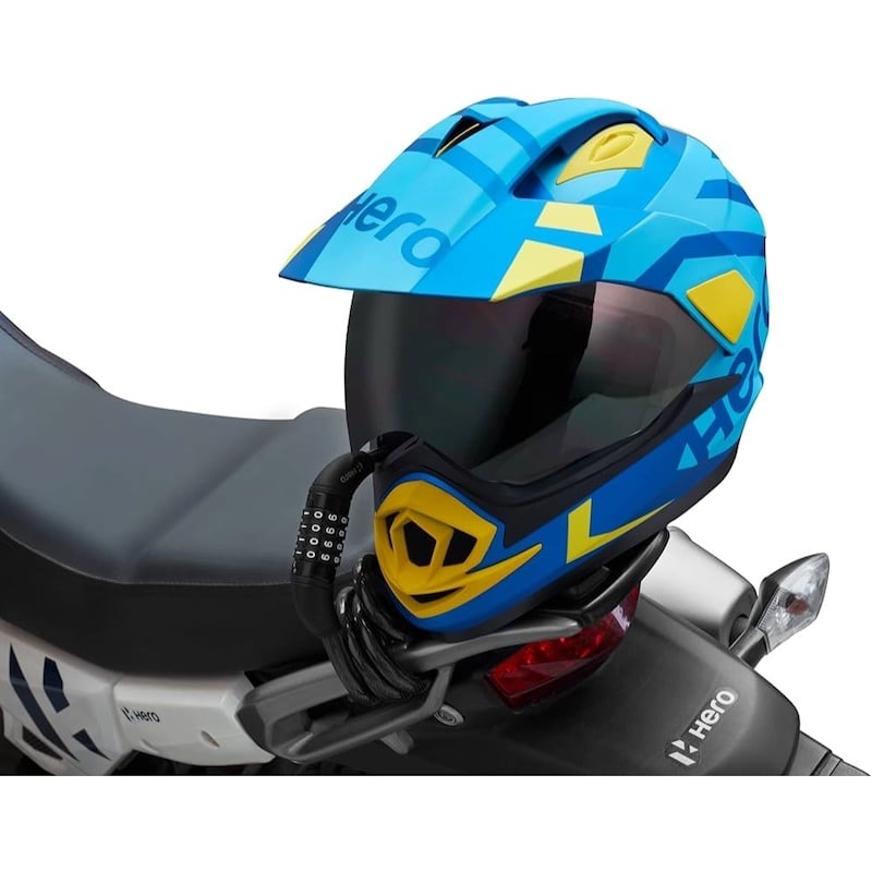 Picture of Password Lock for Helmet Safety - Bike And Cycle AccessoriesMulticolor