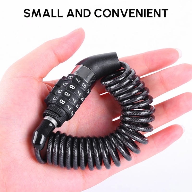 Picture of Password Lock for Helmet Safety - Bike And Cycle AccessoriesMulticolor