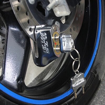 Picture of Anti-Acid Heavy Duty Disk Lock - Bike And Cycle AccessoriesMulticolor
