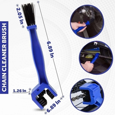 Picture of Chain Cleaning Brush & Flamingo Chain Lube 220 ml
