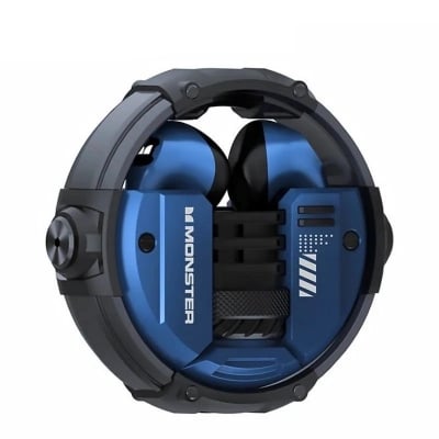 Picture of Monster XKT10 Bluetooth Earphones Wireless Headphones Gamer Headset Waterproof TWS Noise Reduction With Microphone Sports EarbudsMulticolor