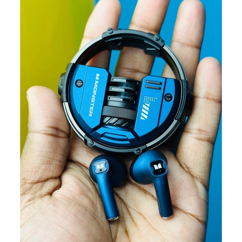 Picture of Monster XKT10 Bluetooth Earphones Wireless Headphones Gamer Headset Waterproof TWS Noise Reduction With Microphone Sports EarbudsMulticolor