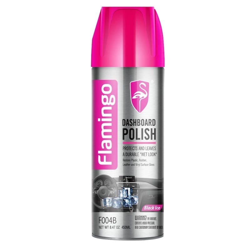 Picture of Flamingo Dashboard Polish - 450 ml - Keep Your Car's Interior Looking Pristine and Shiny with this High-Quality Automotive Care Product