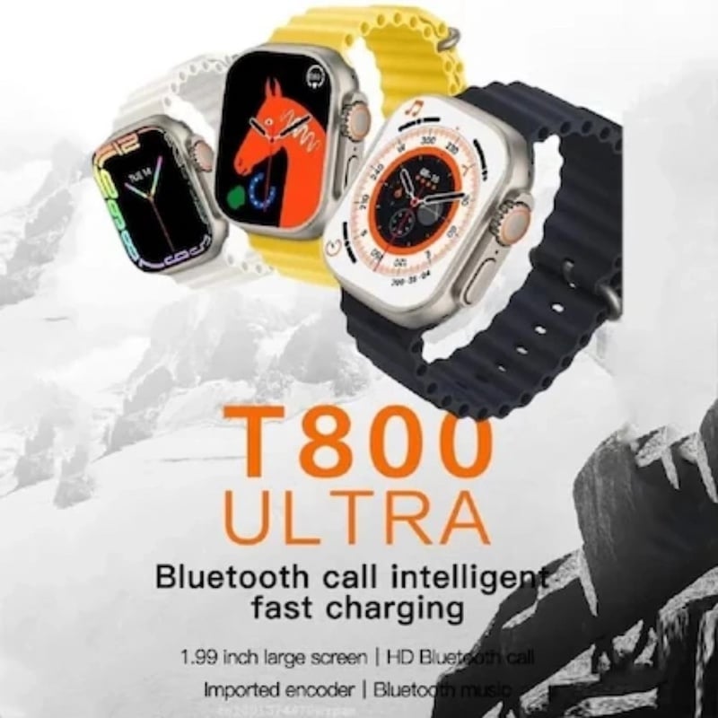 Picture of T800 Ultra Smartwatch Series 8 - IPS with Wireless ChargingMulticolor