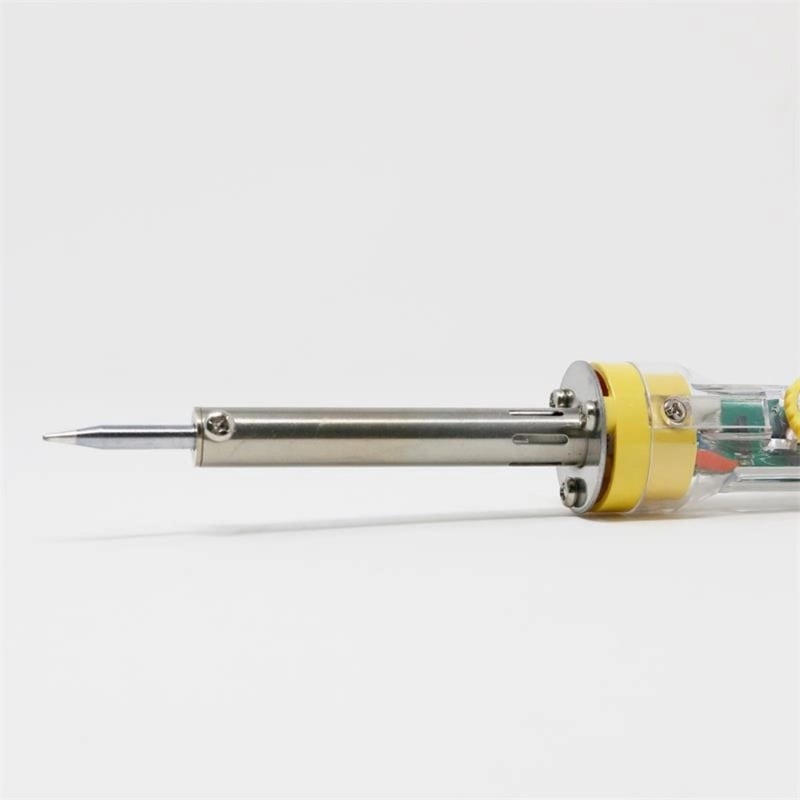 Picture of Hand Equipment High Insulated 200-450 ℃ Temperature Adjustable Soldering Iron 60W-Transparent - Reliable and DurableMulticolor