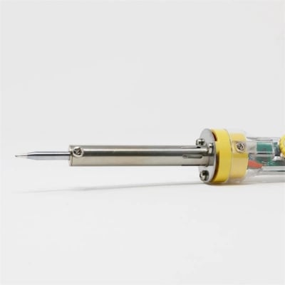 Picture of Hand Equipment High Insulated 200-450 ℃ Temperature Adjustable Soldering Iron 60W-Transparent - Reliable and DurableMulticolor