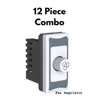 Picture of Fan Regulator Switch PIANO - GRAY Color(12 Piece Combo)Multicolor