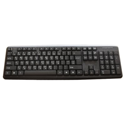 Picture of Desktop USB Keyboard with Bangla - BlackBlack