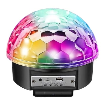 Picture of LED Remote Control Music Magic Ball Effect Disco DJ Light with MP3Multicolor