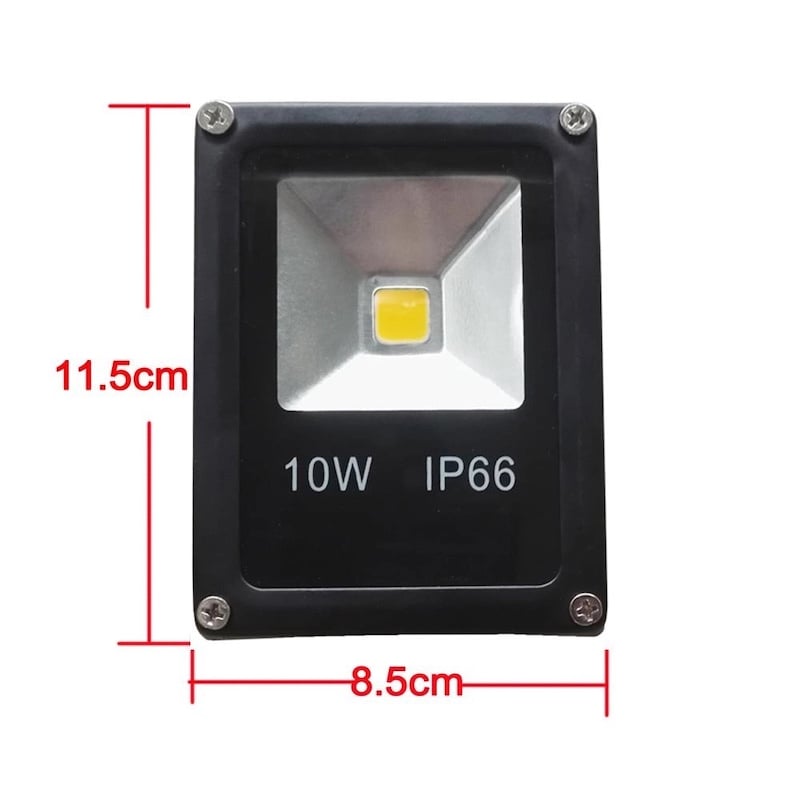 Picture of LED 10W Flood Light White Security LightMulticolor