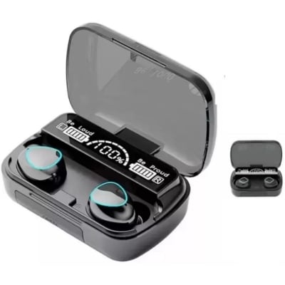 Picture of M10 TWS wireless bluetooth headset with breathing light touch control digital display panel version 5.1Multicolor