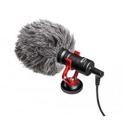 Picture of BOYA BY-MM1 Cardioid Microphone Compact On-Camera Video MicrophoneMulticolor