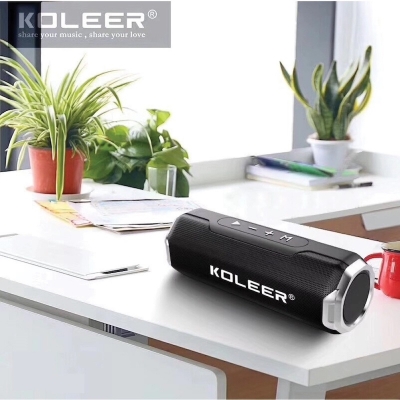 Picture of KOLEER S218 New Bluetooth Speaker 1200 MAH Battery Outdoor Portable Sound Box HD Stereo Sound Bass Subwoofer Loudspeaker