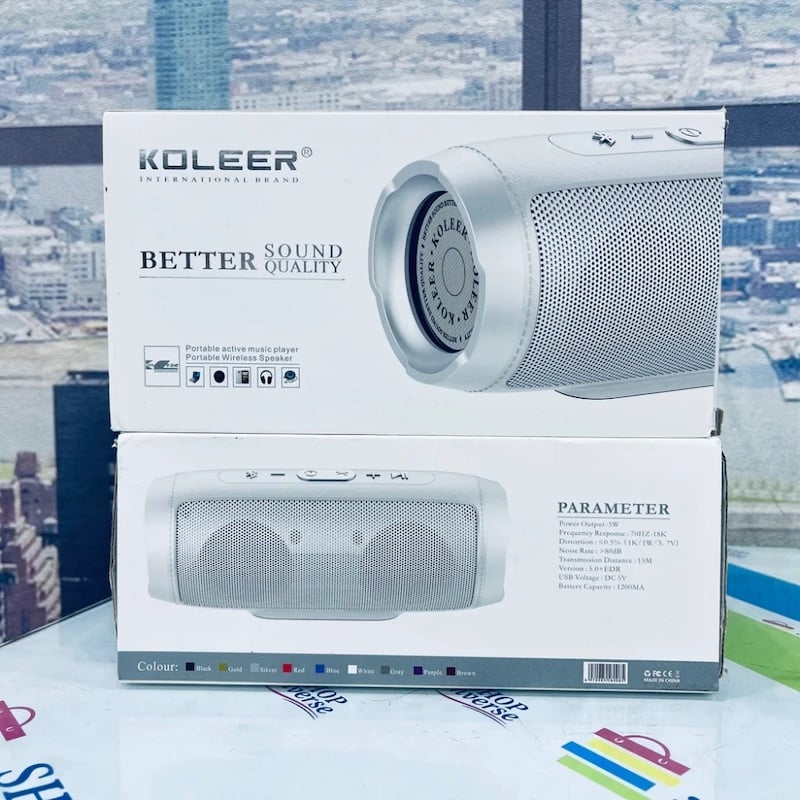 Picture of Koleer S1000 Wireless Portable Bluetooth Speaker, Powerful Bass, Clear Sound