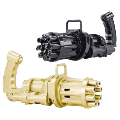 Picture of Gatling Bubble Gun Electric Machine Gatling Bubble Gun Toys Gatling Bubble For KidsMulticolor