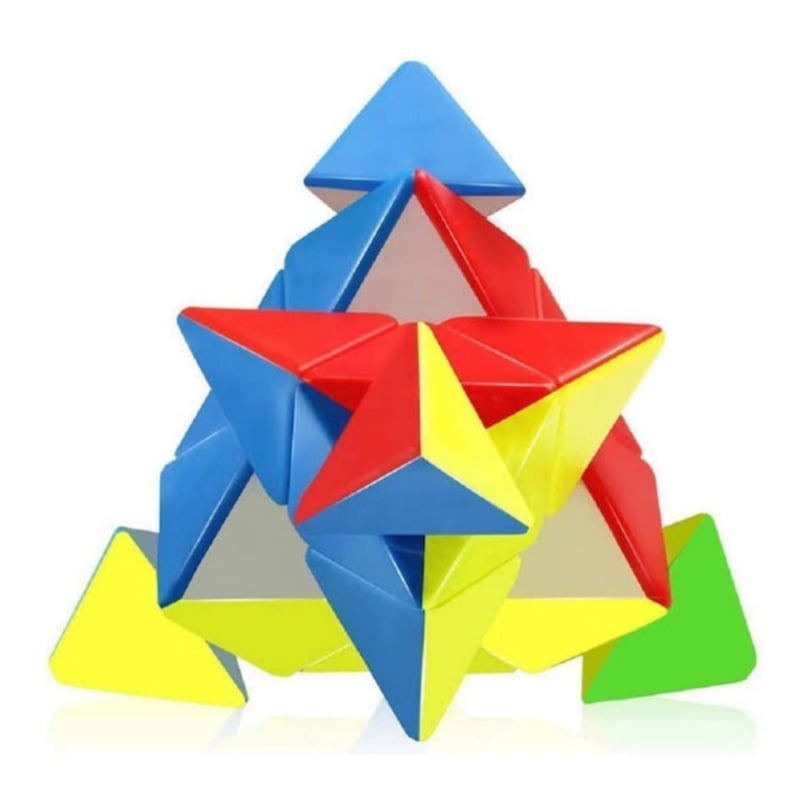 Picture of Pyramid Rubiks Magic Cube - 3 StageMulticolor