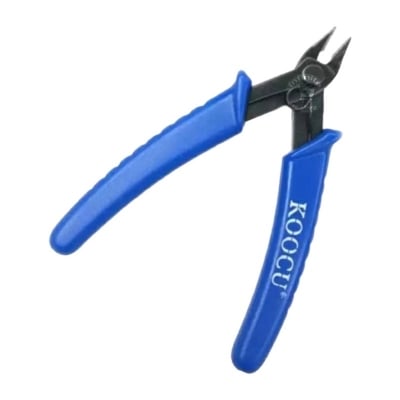 Picture of Electrical Component Wire Cable Cutters Cutting Side Snips Flush Pliers Nipper Anti-slip Rubber Mini Diagonal Pliers Hand ToolsMulticolor