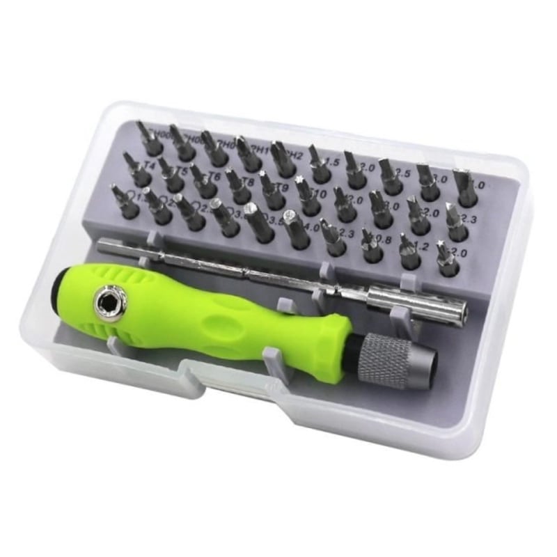 Picture of Multi Functional 32 in 1 Precision Handle Mini Screw driver set Mobile Phone Watch Laptop Repair Kit Tools Household Accessories Replace 31 in 1Multicolor
