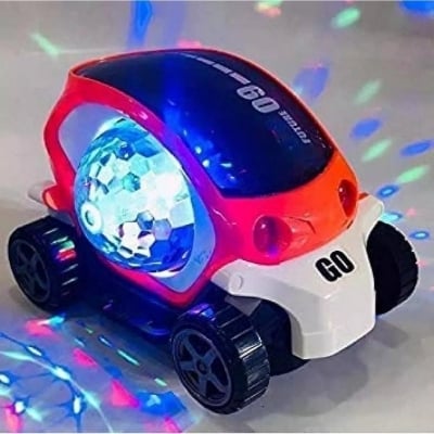 Picture of 09 Future Flashlight & Music Car Toy For BabyMulticolor