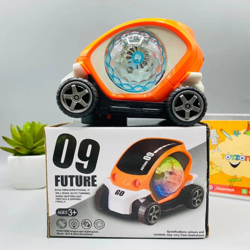 Picture of 09 Future Flashlight & Music Car Toy For BabyMulticolor