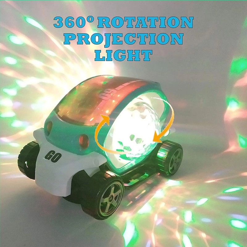 Picture of 09 Future Flashlight & Music Car Toy For BabyMulticolor