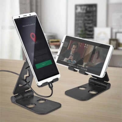 Picture of Mobile Stand Desktop Small Size Mobile Phone Bracket, Folding Lazy Phone Holder StandMulticolor