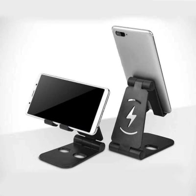 Picture of Mobile Stand Desktop Small Size Mobile Phone Bracket, Folding Lazy Phone Holder StandMulticolor