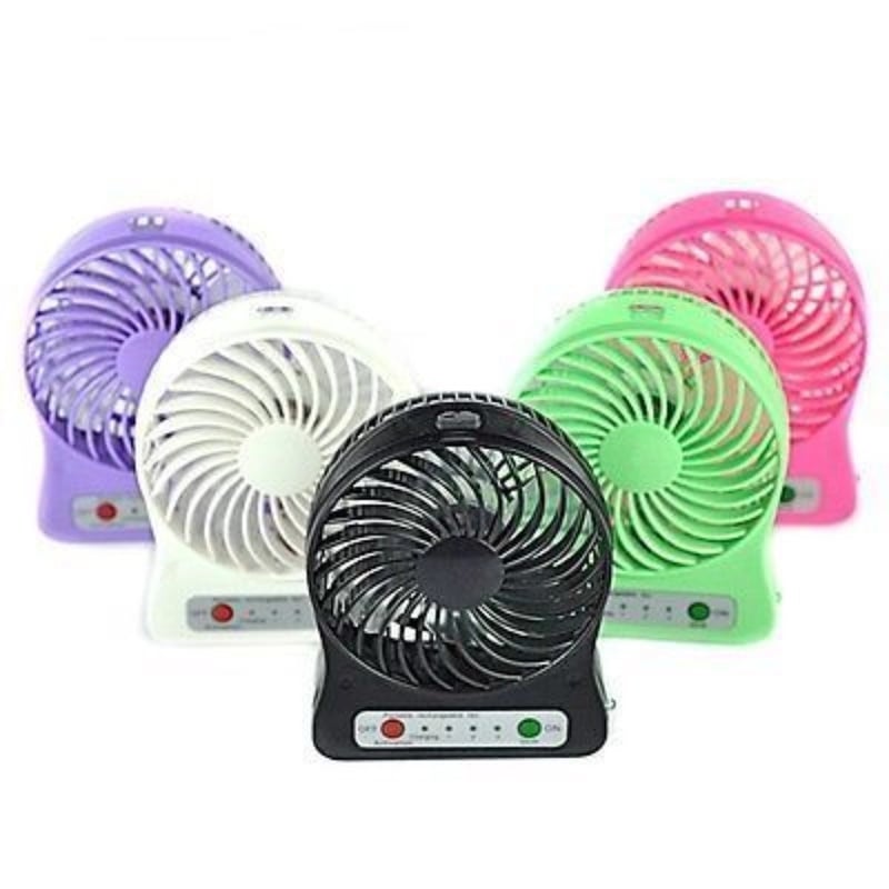 Picture of Portable Mini USB Rechargeable FanMulticolor