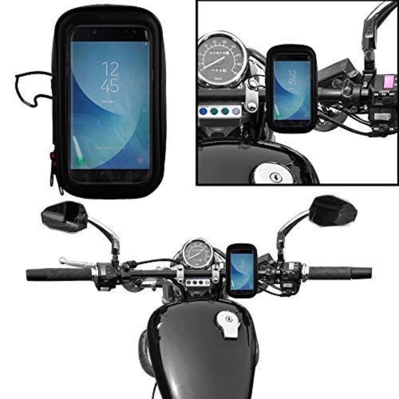 Picture of Universal Smartphone Waterproof Motorbike & Bicycle Mount Mobile Cell Phone HolderMulticolor