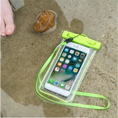 Picture of Waterproof Phone Pouch Drift Diving Swimming Bag Underwater Dry Bag Case Cover For Phone Water Sports Beach Pool Skiing 6 inchMulticolor