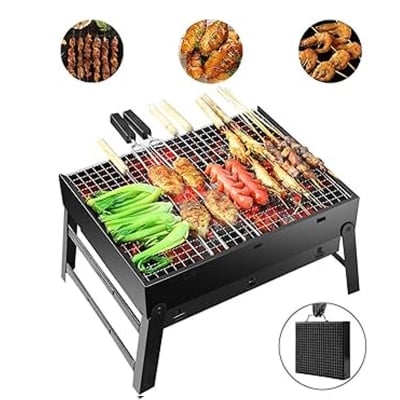 Picture of Portable Barbecue Machine BBQ - BlackBlack